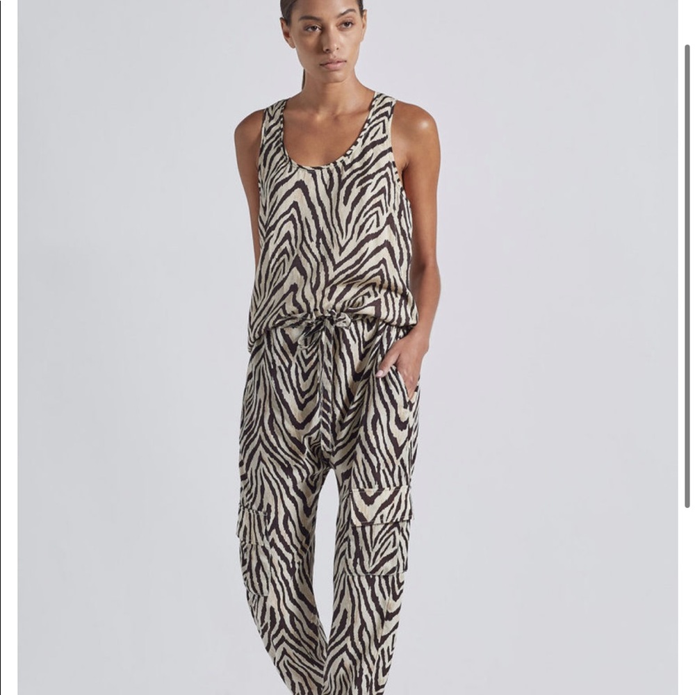 Current/Elliott Zebra Pattern Tank - Picture 3 of 4